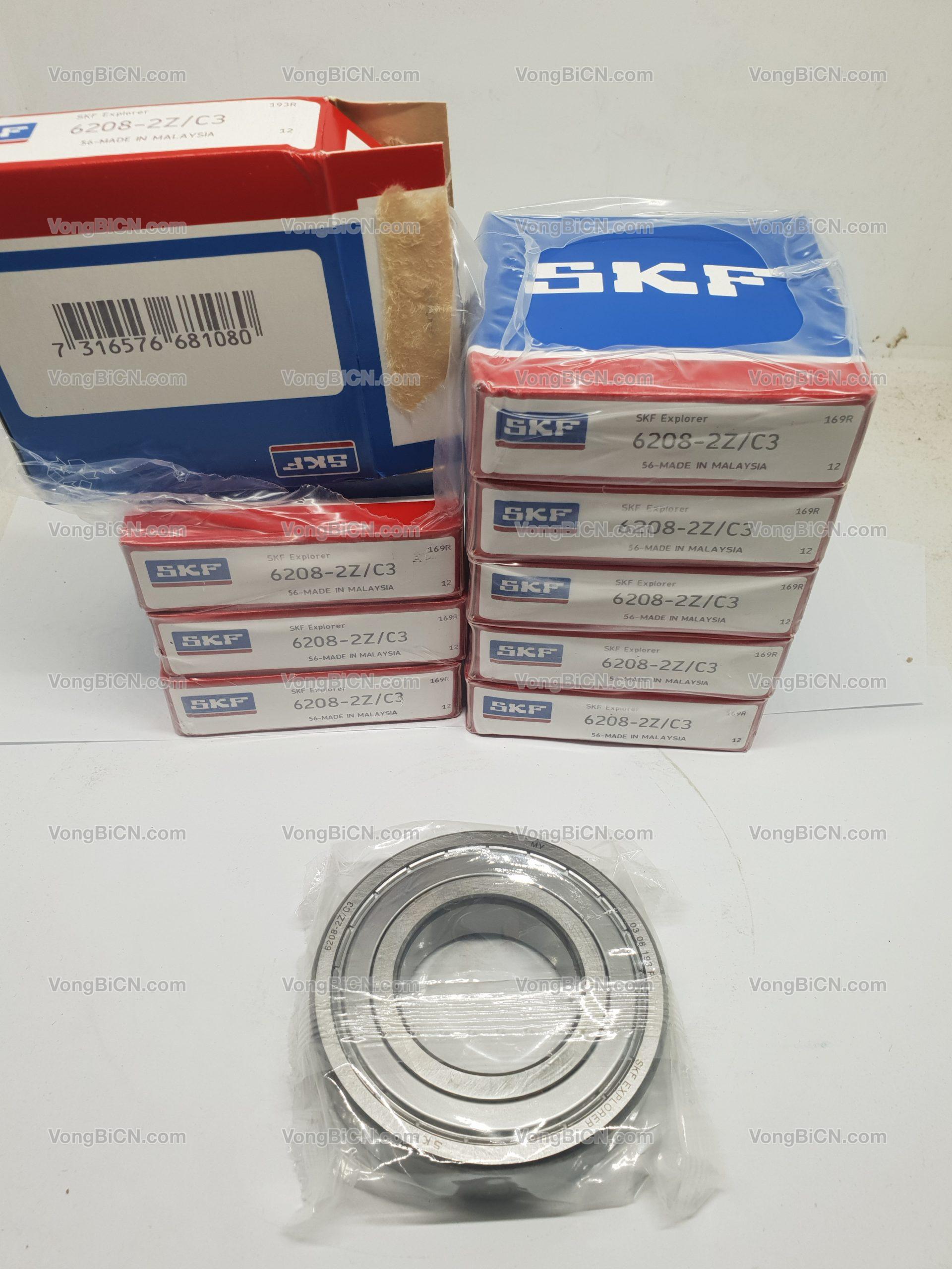 SKF 6208-2ZC3