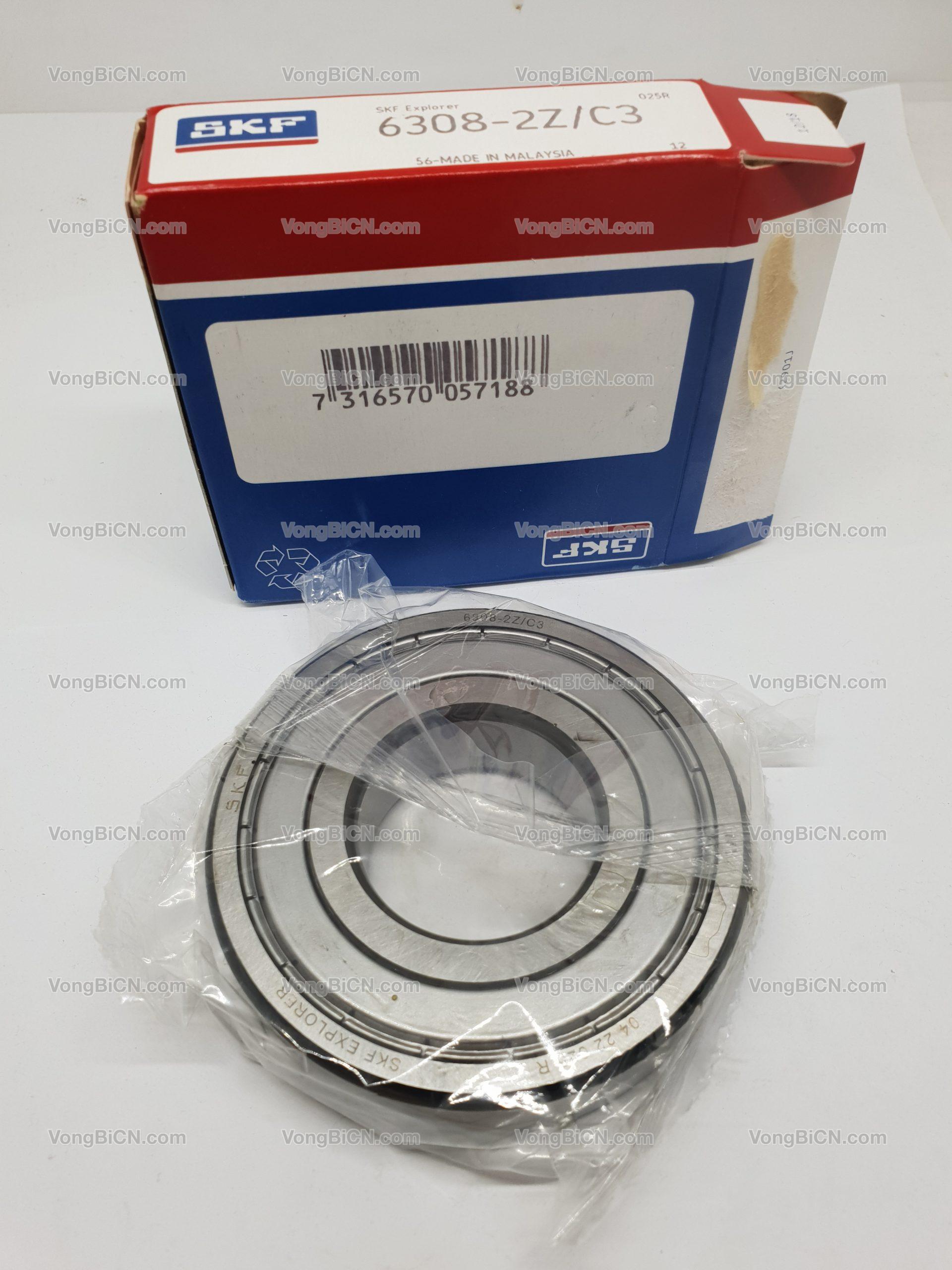 SKF 6308-2Z/C3