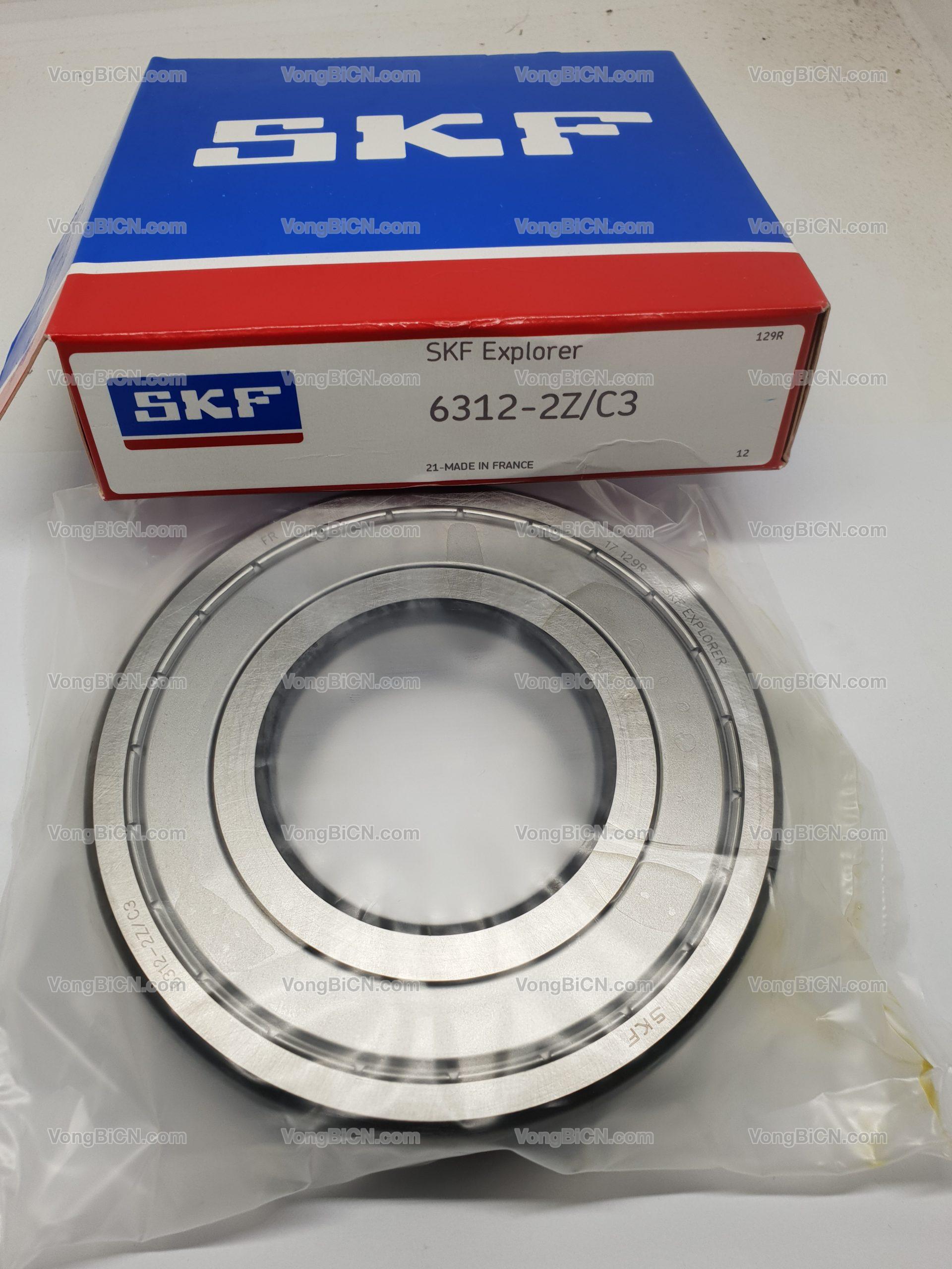 SKF 6312-2Z/C3