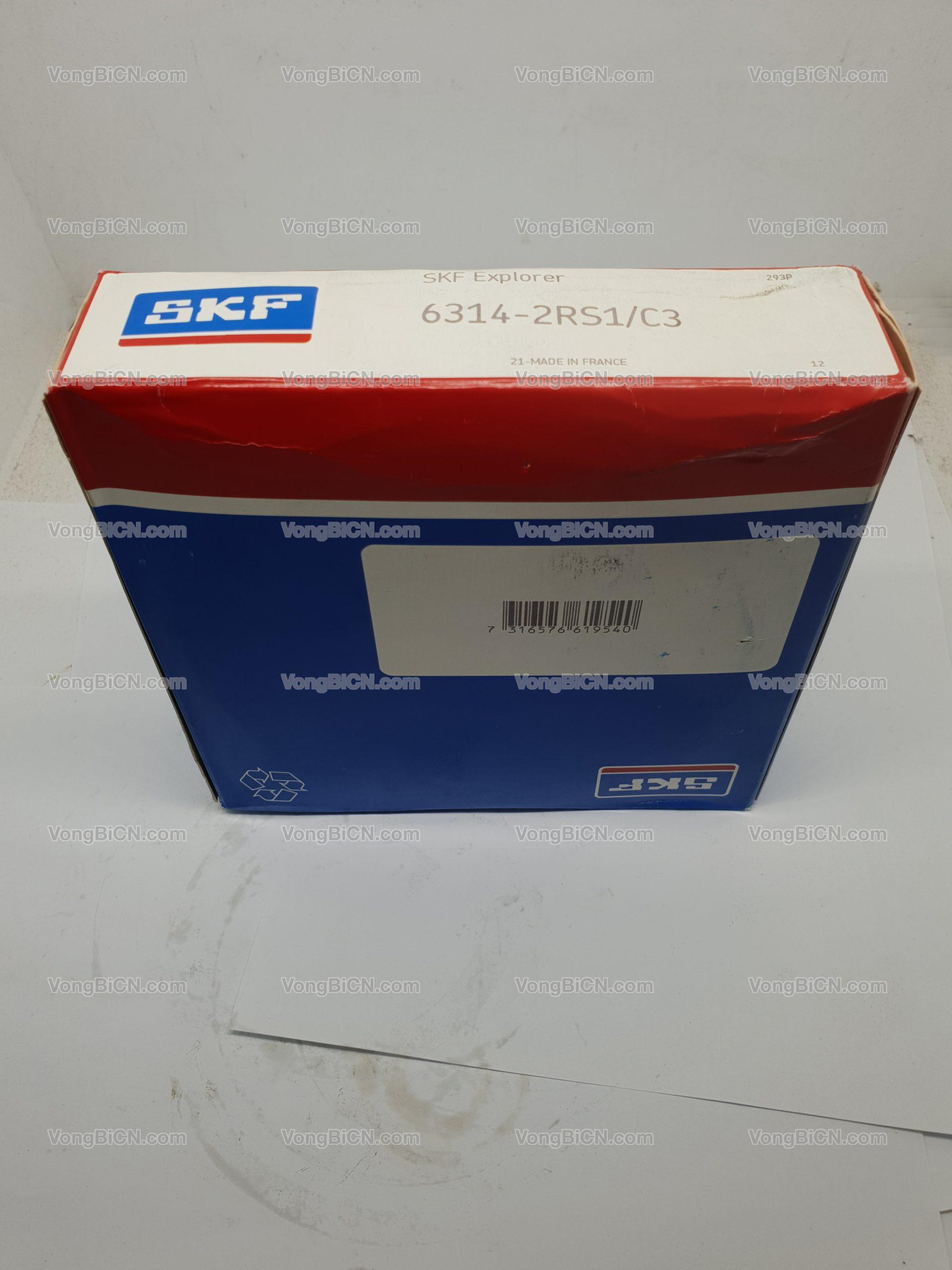 SKF 6314-2RS1/C3