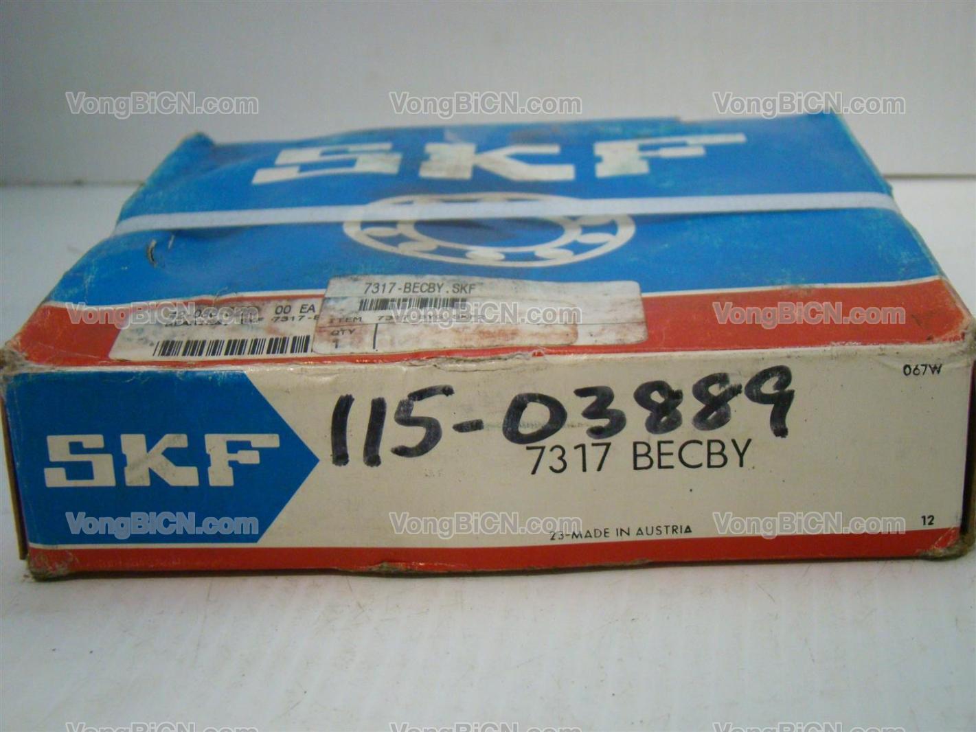 SKF 7317BECBY