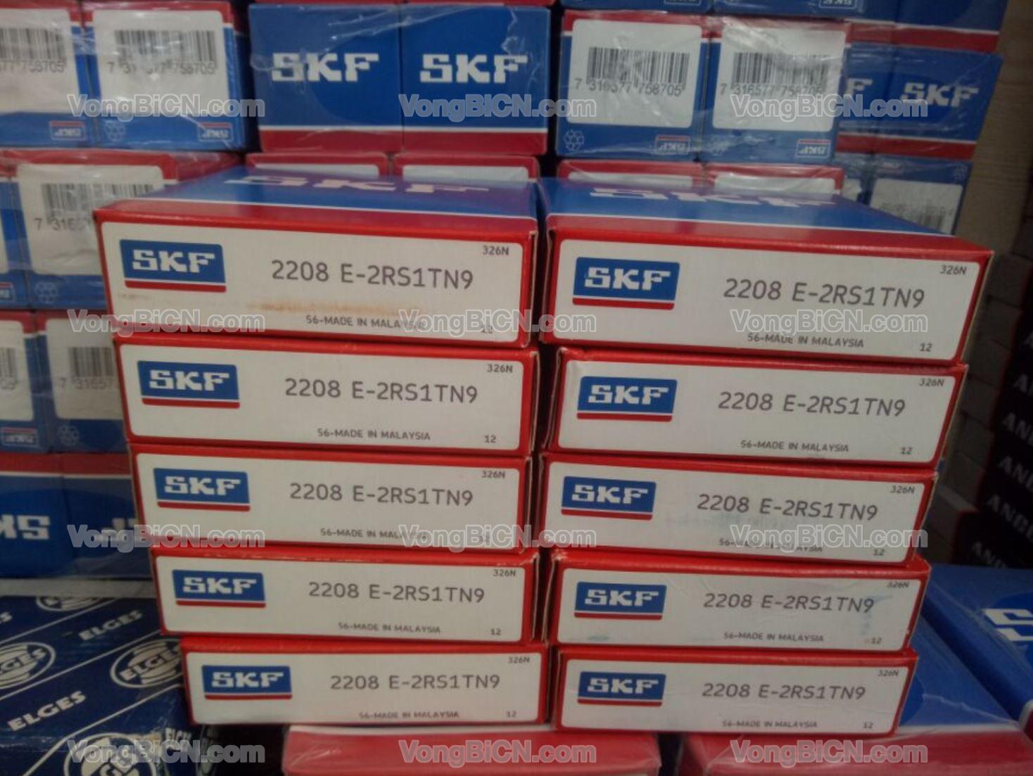 SKF 2208E-2RS1TN9