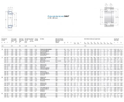 Ổ côn một dãy hệ mét d 70 – 85 mm T2ED 070/QCLNVB061 T7FC 070/QCL7C 31314 31314 30314 32314 32915 32015 33015 JM 714249/210/Q 33115 30215 32215 33215 T3FE 075/QVB481 T7FC 075/QCL7C 30315 31315 32315 32016 33016 JM 515649/610/Q 33116 30216 32216 33216 T7FC 080/QCL7C 31316 30316 32316 32017 33017 33117 30217 X/QCL7C /Q J2/Q /QCL7C BJ2/QCL7C J2/QCL7C X/Q Catalog